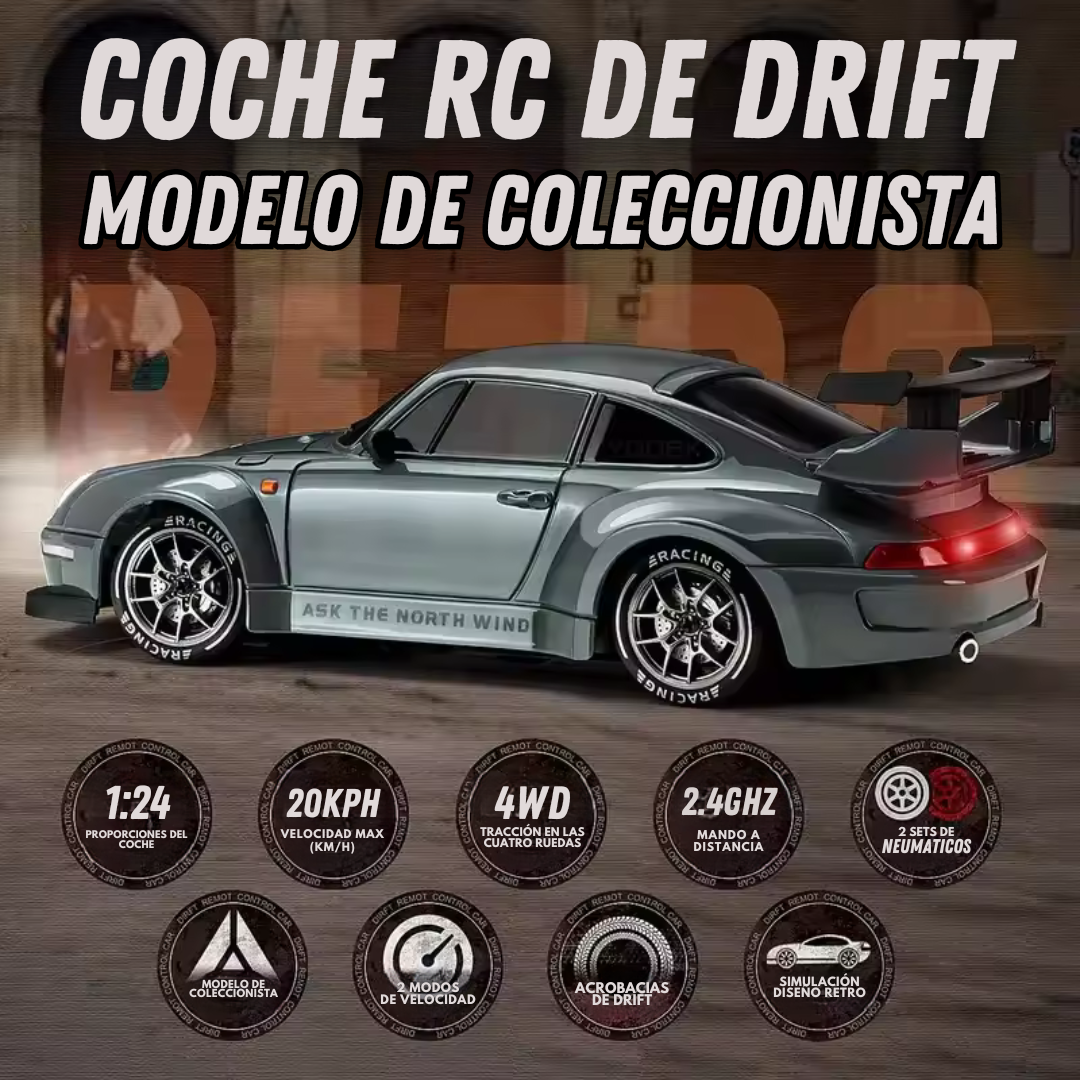 911 RWB RC de Drift 1:24